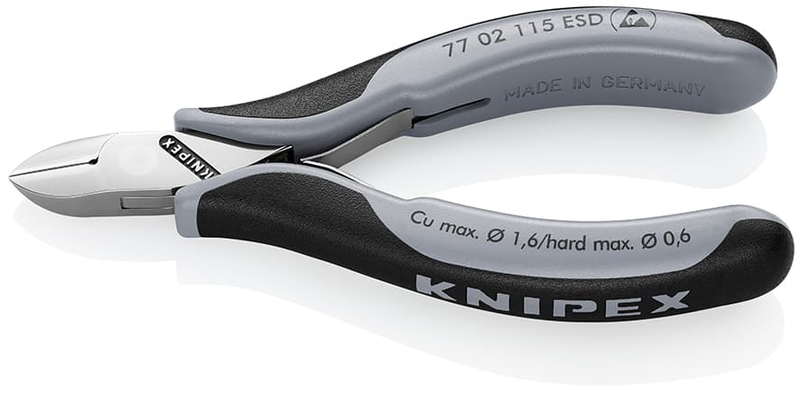 KNIPEX 77 02 115 ESD ELEKTRONİKÇİ YAN KESKİ KNI7702115ESD