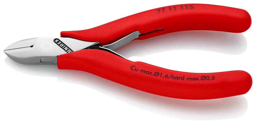 Knipex ELEKTRONİKÇİ YAN KESKİ 115 mm KNI7711115