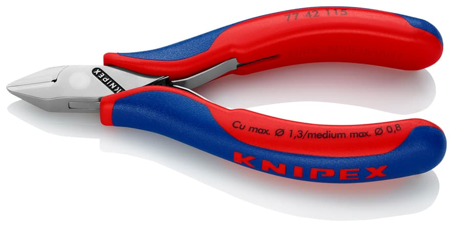 Knipex ELEKTRONİKÇİ YAN KESKİ 115 mm KNI7742115