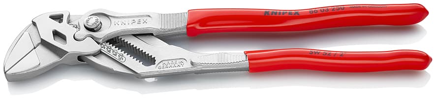 Knipex DÜZ ÇENE AYARLI PENSE 250 mm KNI8603250