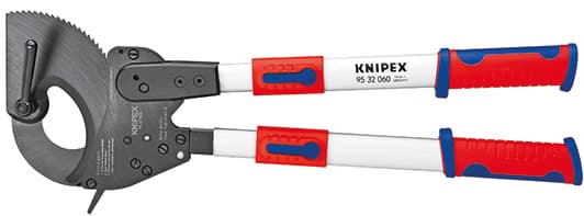 Knipex TELESKOPİK KOLLU CIRCIRLI KABLO MAKASI 600 - 810 mm KNI9532060