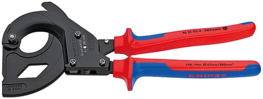 Knipex CIRCIR MEKANİZMALI KABLO MAKASI 315 mm KNI9532315A
