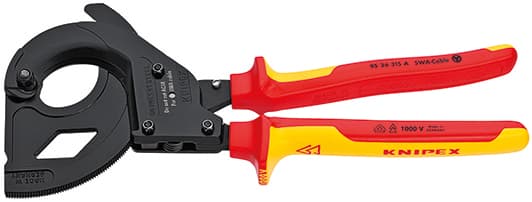 Knipex CIRCIR MEKANİZMALI KABLO MAKASI 315 mm KNI9536315A