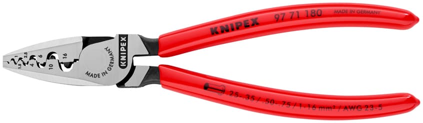KNIPEX 97 71 180 YÜKSÜK SIKMA PENSİ KNI9771180