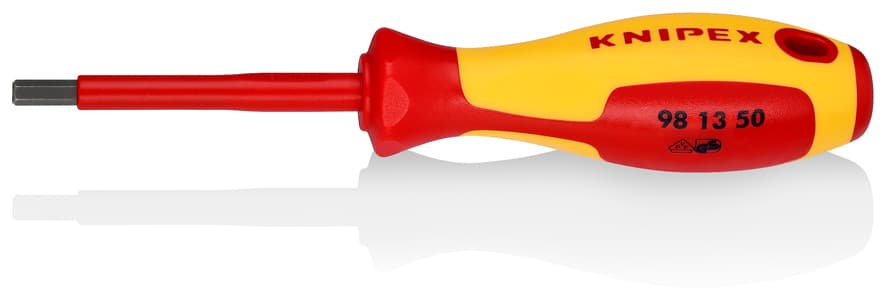 Knipex VDE ALLEN UÇLU ANAHTAR TORNAVİDA 187 mm KNI981350