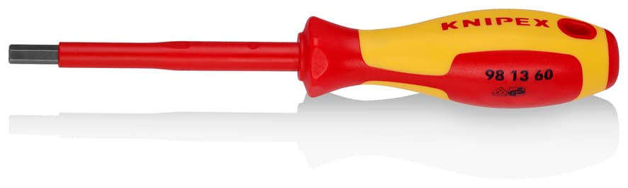 Knipex VDE ALLEN UÇLU ANAHTAR TORNAVİDA 212 mm KNI981360