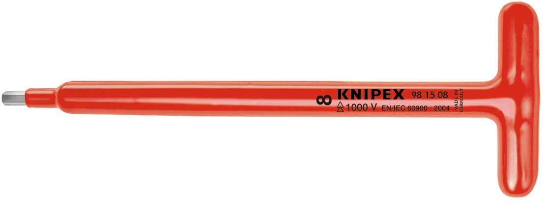 Knipex ALTI KÖŞE İZOLELİ ALLEN ANAHTAR 250 mm KNI981508