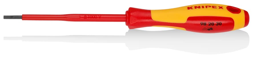 Knipex VDE DÜZ UÇLU TORNAVİDA 202 mm KNI982030
