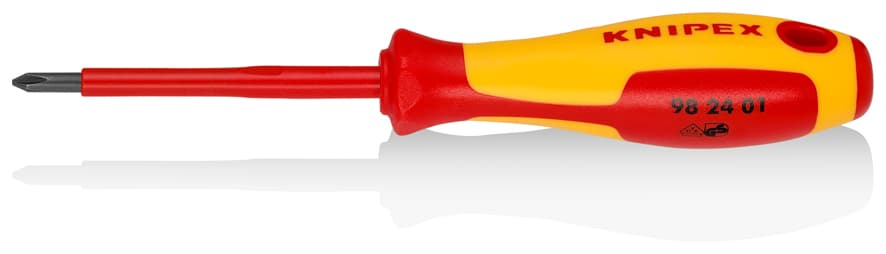 Knipex VDE YILDIZ UÇLU TORNAVİDA 187 mm KNI982401