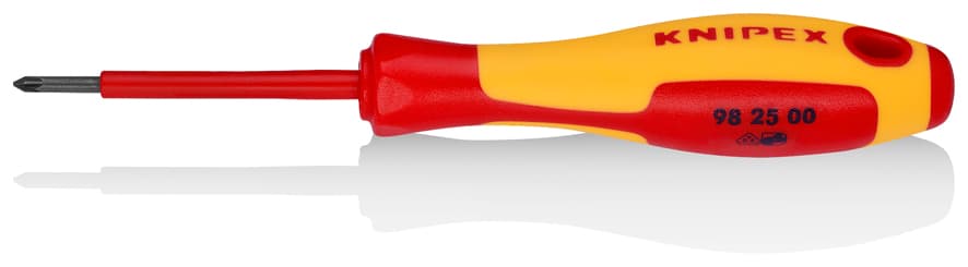 Knipex VDE POZİDRİV UÇLU TORNAVİDA 162 mm KNI982500