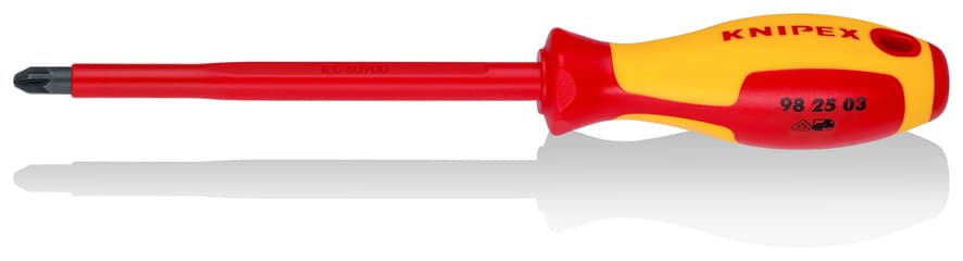 Knipex VDE POZİDRİV UÇLU TORNAVİDA 270 mm KNI982503