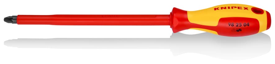 Knipex VDE POZİDRİV UÇLU TORNAVİDA 320 mm KNI982504
