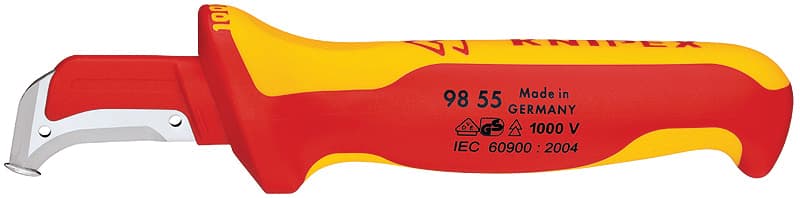 Knipex VDE KABLO SIYIRMA BIÇAĞI 155 mm KNI9855