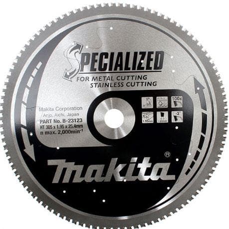 Makita METAL KESME DAİRE TESTERE 305x100 DİŞ MAAB-23123
