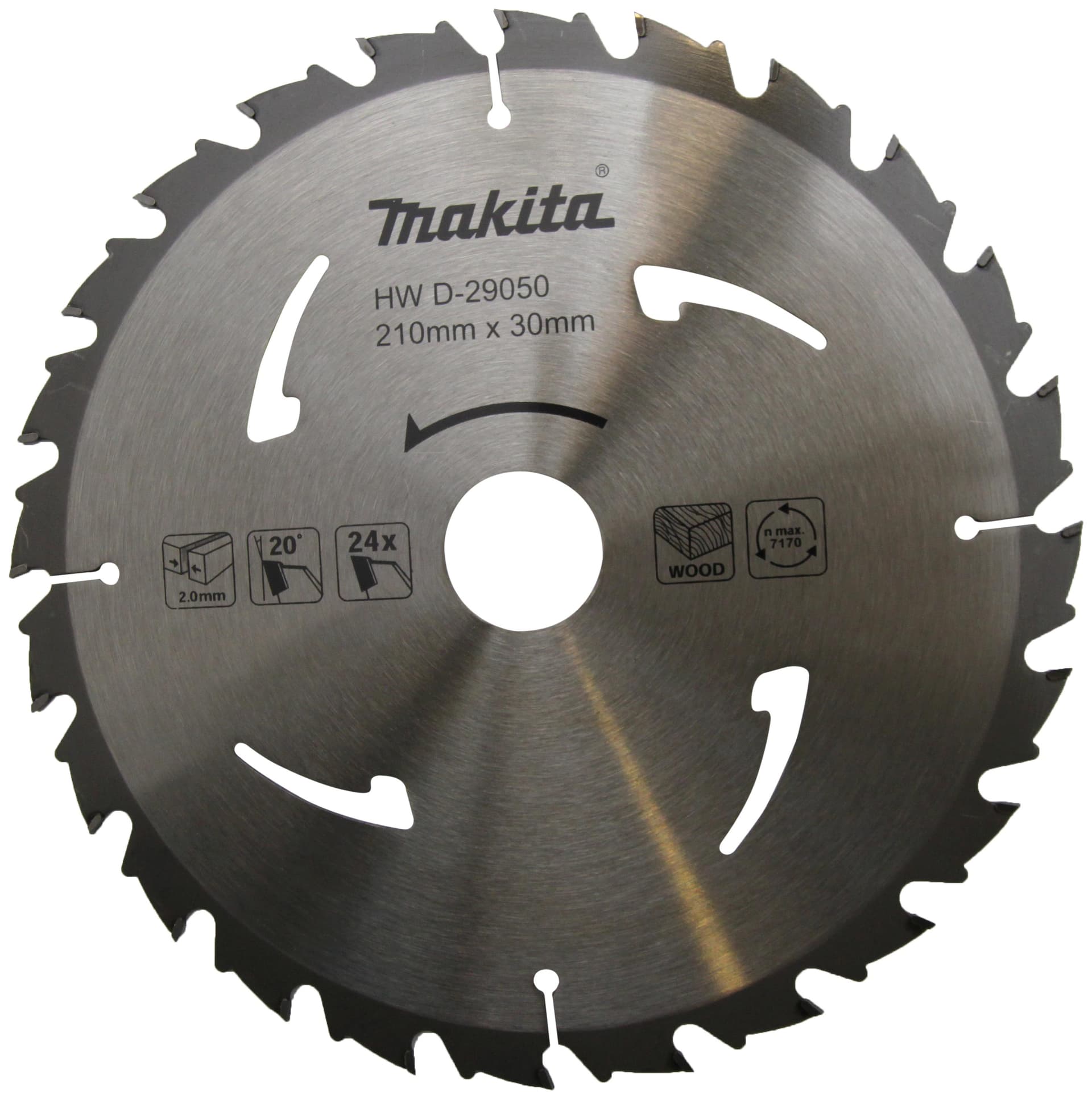 Makita AHŞAP DAİRE TESTERE 210x24 DİŞ MAAD-29050