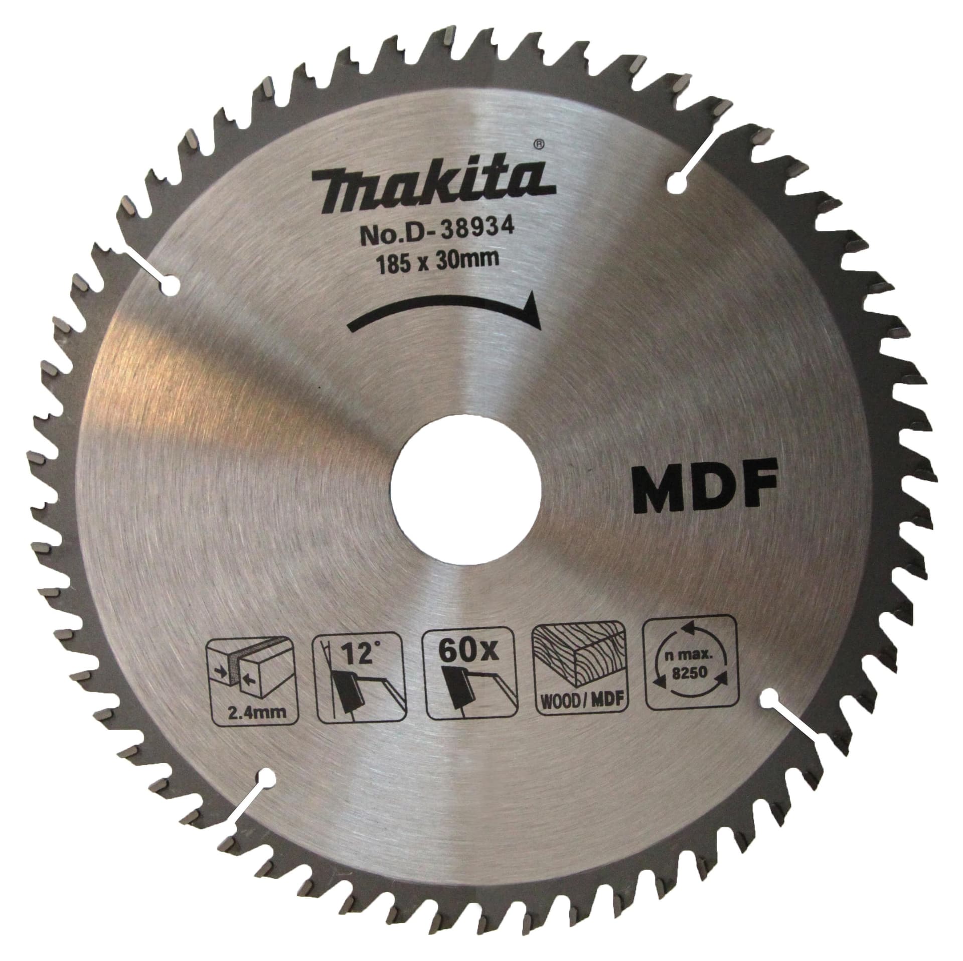 Makita AHŞAP DAİRE TESTERE 185x60 DİŞ MAAD-38934