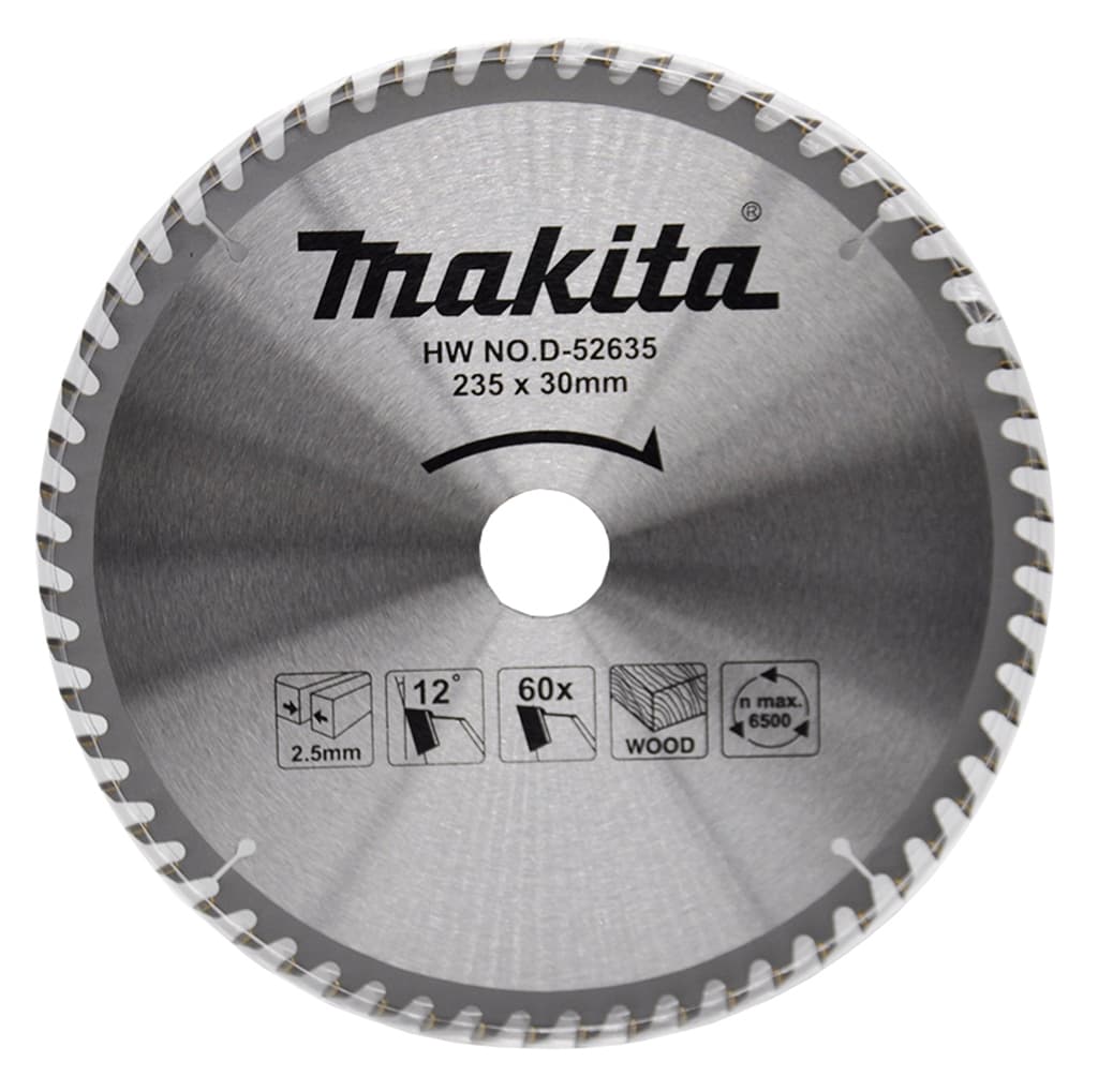 Makita AHŞAP KESİM DAİRE TESTERE 235x60 DİŞ MAAD-52635