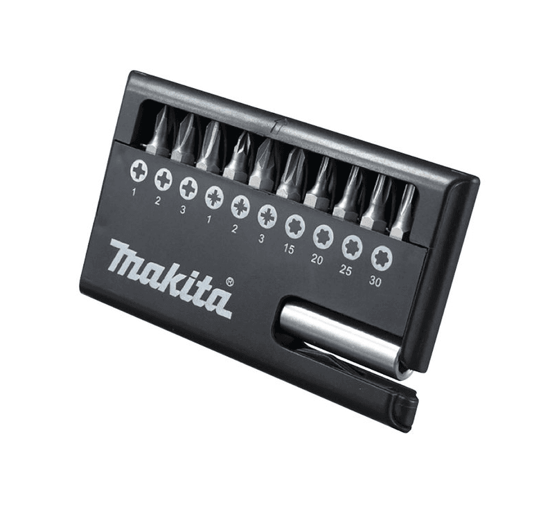 Makita 11 PARÇALI VİDALAMA + MANYETİK UÇ SETİ MAAD-30651-12