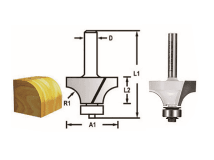 Makita FREZE BIÇAĞI 8x38.1 mm MAAD-48418