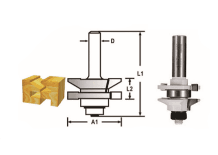 Makita FREZE BIÇAĞI 12x41 mm MAAD-48882