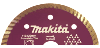 Makita TURBO TİP ELMAS TESTERE 115 mm MAAD-50893