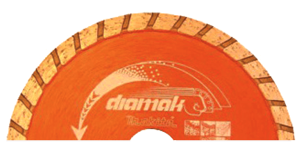 Makita TURBO TİP ELMAS TESTERE 115 mm MAAD-61151