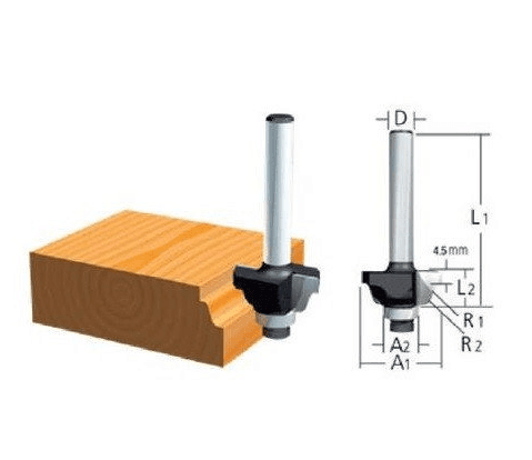 Makita FREZE BIÇAĞI 6x26 mm MAAD09581