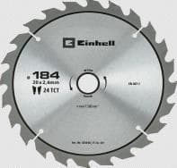 TC Sawblade 184x20 24T, Wood