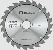 TC Sawblade 190x30 24T, Wood