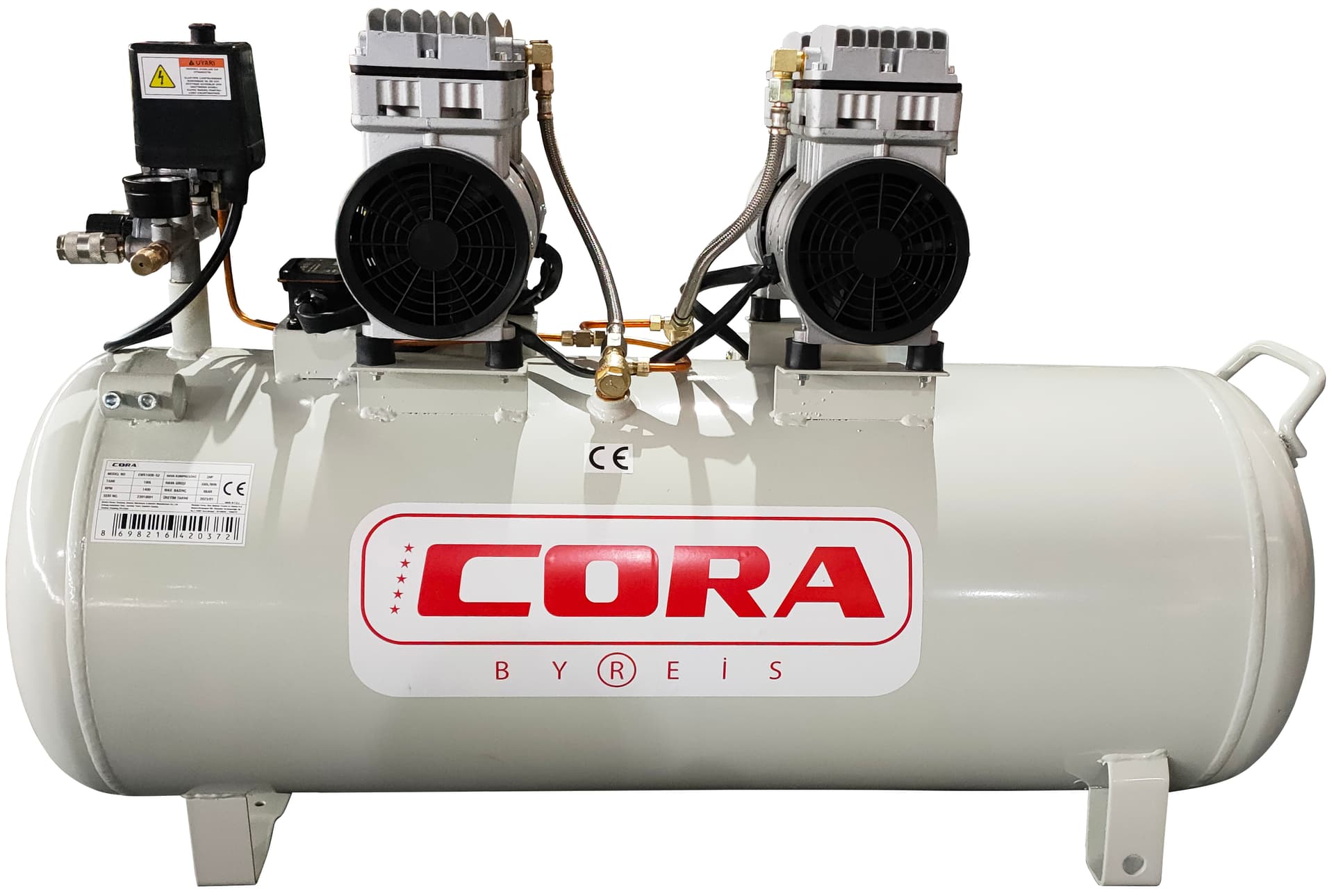 Cora SÜPER SESSİZ KOMPRESÖR CORAEWS100B-S2