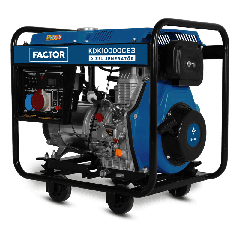 Factor 9.4 KVA DİZEL JENERATÖR TRİFAZE FCKDK10000CE3