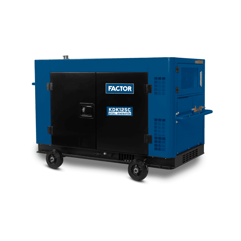 Factor 12 KVA DİZEL SU SOĞUTMALI JENERATÖR KABİNLİ FCKDK12SC