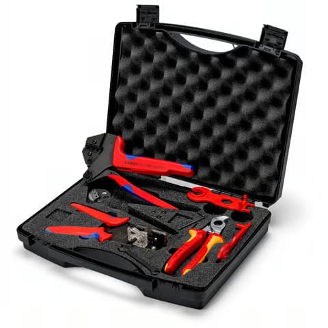 KNIPEX MC4 SOLAR KONEKTÖRLER İÇİN 7 PARÇALI SET KNI979104V02