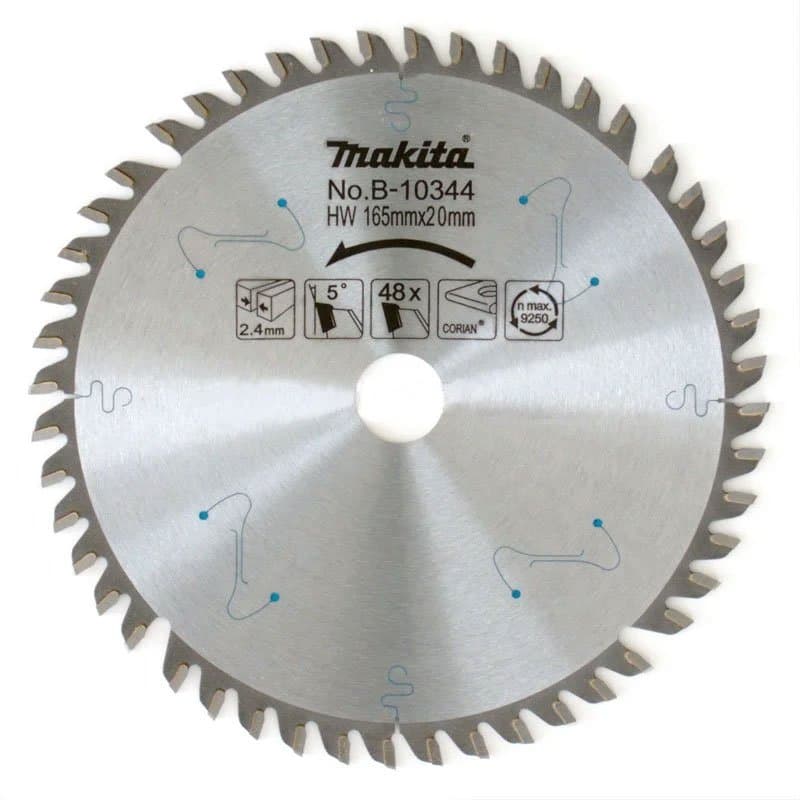 Makita AHŞAP DAİRE TESTERE 165x48 DİŞ MAAB10344