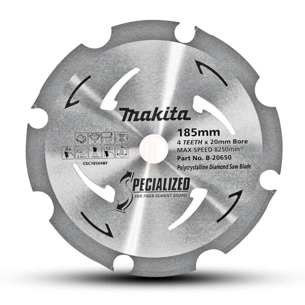Makita FİBERCEMENT KESİM DAİRE TESTERE 185x4 DİŞ MAAB20650