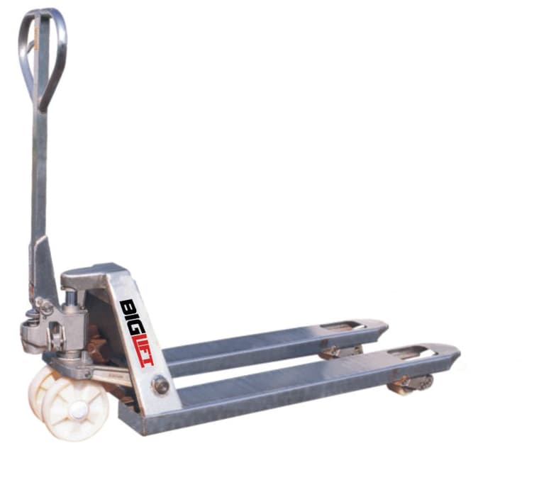 Biglift PASLANMAZ-POLYAMİD TEKERLEKLİ TRANSPALET BIGACS20H