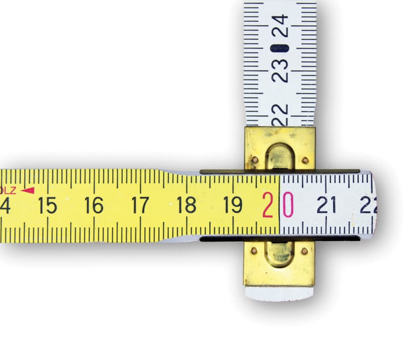 BMI 9142 GİZLİ PERÇİN AHŞAP KIRMA METRE BMI9142