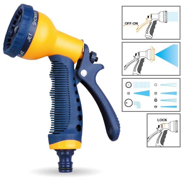 Daye 7 FONKSİYONLU SPREY TABANCASI DY2077