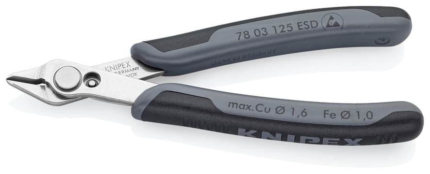 KNIPEX 78 03 125 ESD SÜPER KNIPS YAN KESKİ KNI7803125ESD