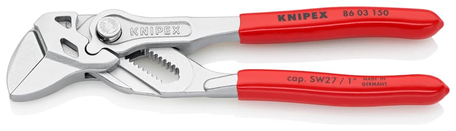 Knipex DÜZ ÇENE AYARLI PENSE 150 mm KNI8603150