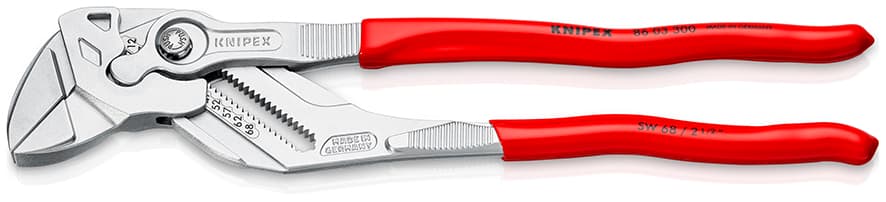 KNIPEX 86 03 300 DÜZ ÇENE AYARLI PENSE KNI8603300