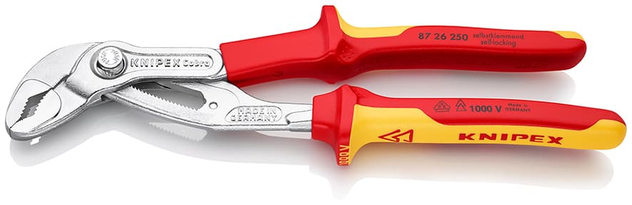Knipex VDE AYARLI FORT PENSE (COBRA) 250 mm KNI8726250