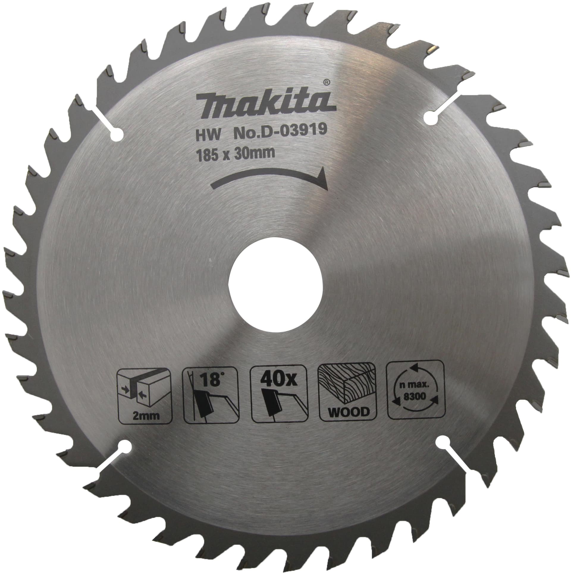 Makita AHŞAP DAİRE TESTERE 185x40 DİŞ MAAD-03919