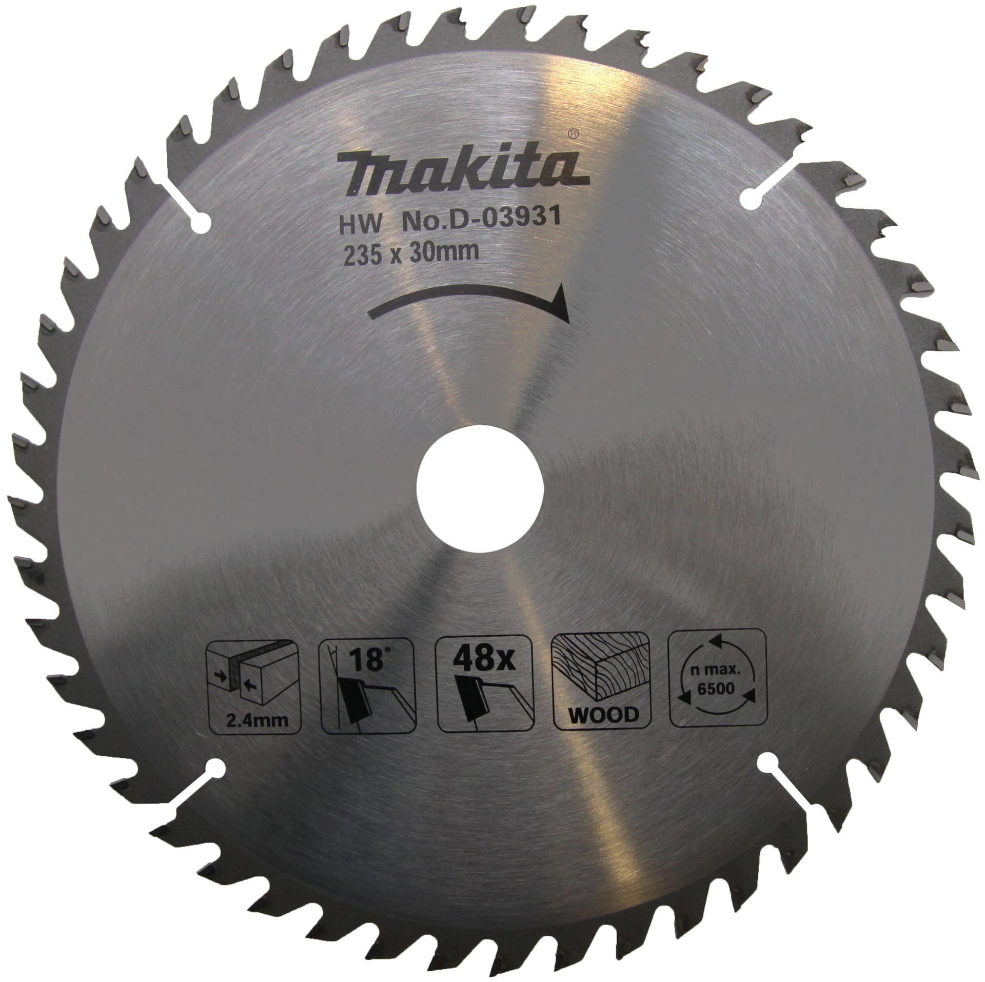 Makita AHŞAP DAİRE TESTERE 235x48 DİŞ MAAD-03931
