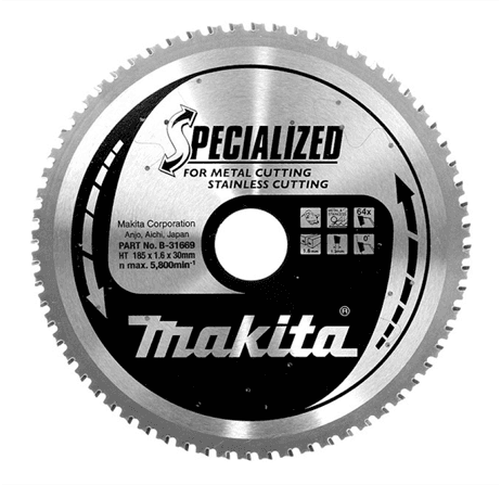 Makita METAL KESME DAİRE TESTERE 185x64 DİŞ MAAB-31669