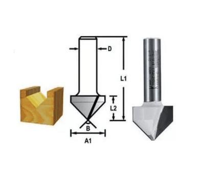 Makita FREZE BIÇAĞI 12x15.9 mm MAAD-47927