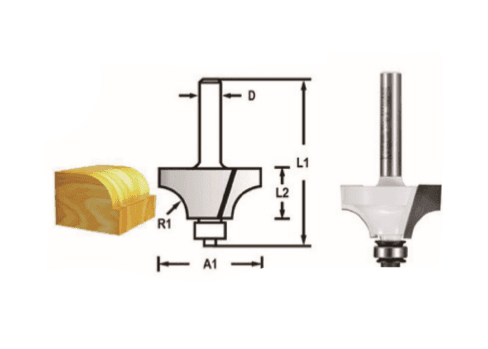 Makita FREZE BIÇAĞI 6x17 mm MAAD-48430