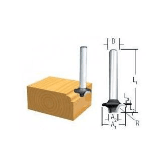 Makita FREZE BIÇAĞI 6x25 mm MAAD09363