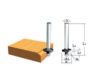 Makita FREZE BIÇAĞI 6x21 mm MAAD09444