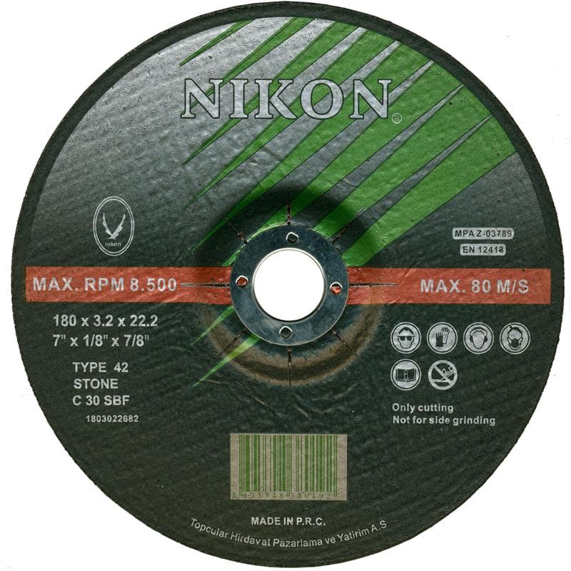 Nikon BETON FLEX KESME TAŞI 300x3.0x25.4 mm NIK38031